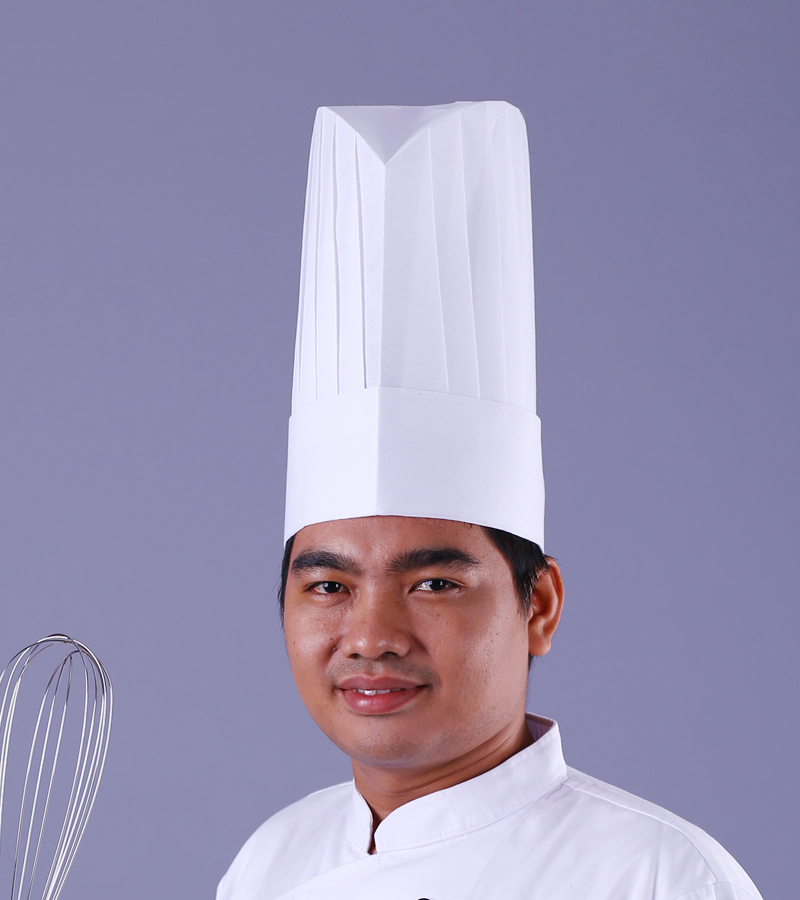 Oval Chef Hat Viscose