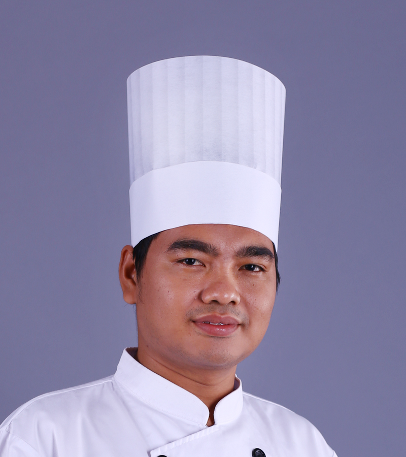 Simple Chef Hat Viscose