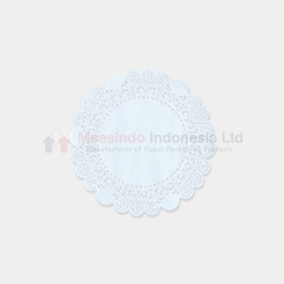 Doilies Paper Round White